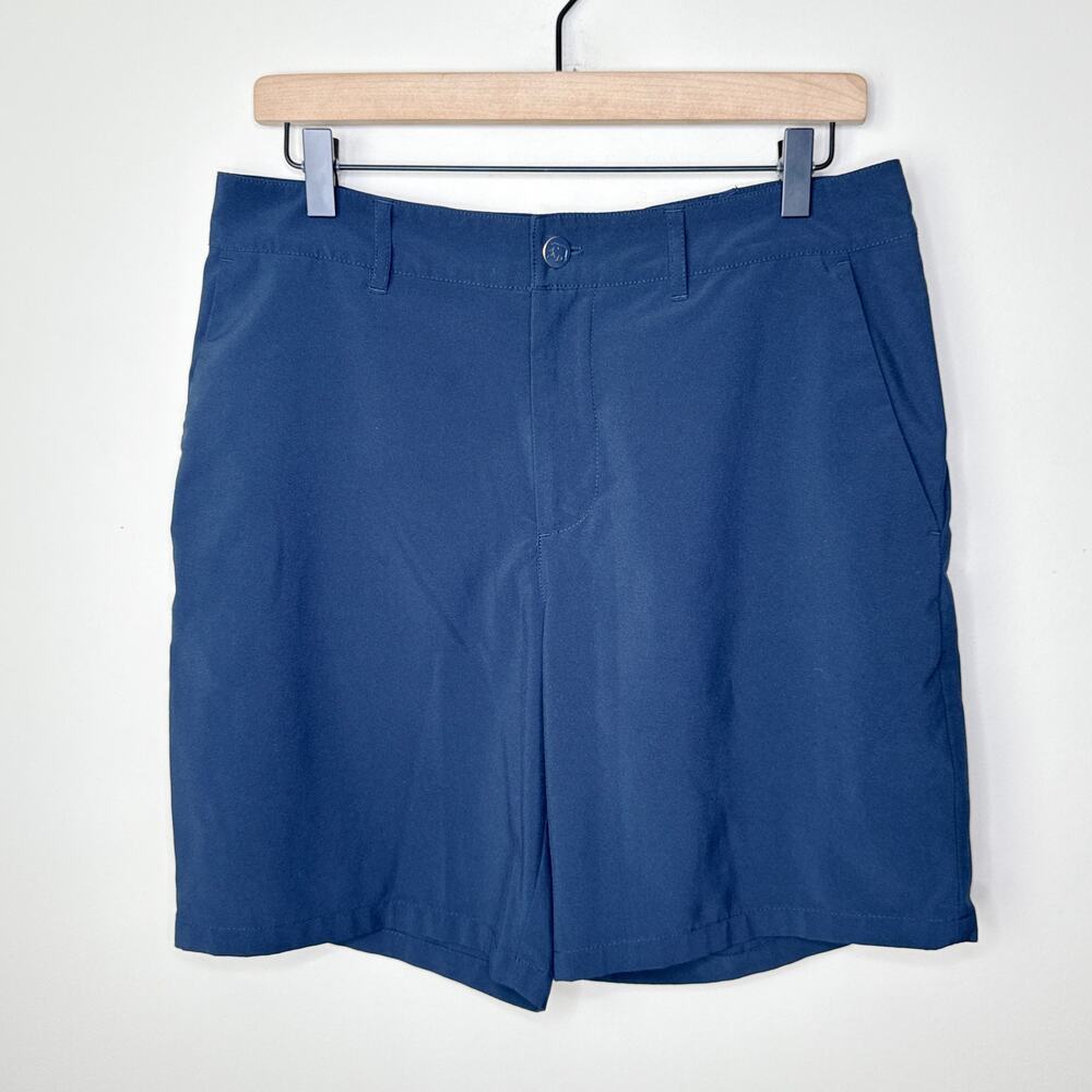 The‎ Normal Brand Hybrid Short Navy Size 31 9" Inseam Performance Golf Sports